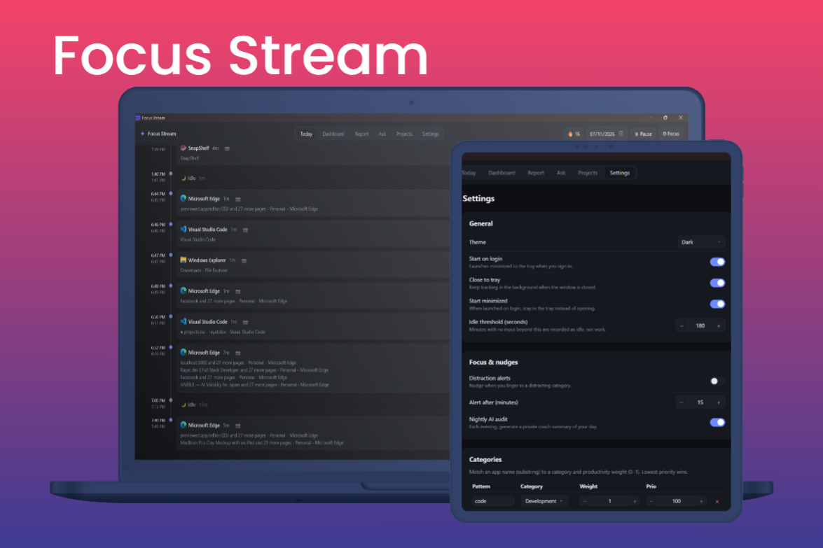 Focus Stream